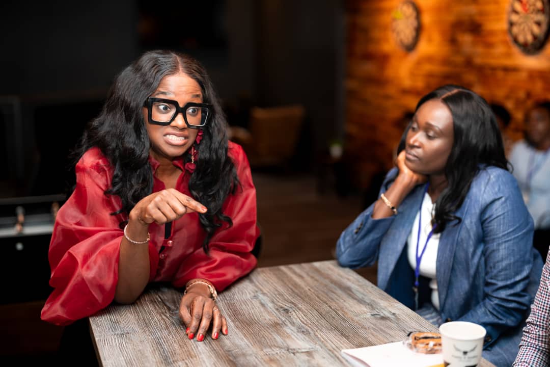 Two women sharing a conversation at the DPW Europe Retreat 2026